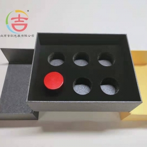 抽拉式小板凳茶叶包装盒--小罐